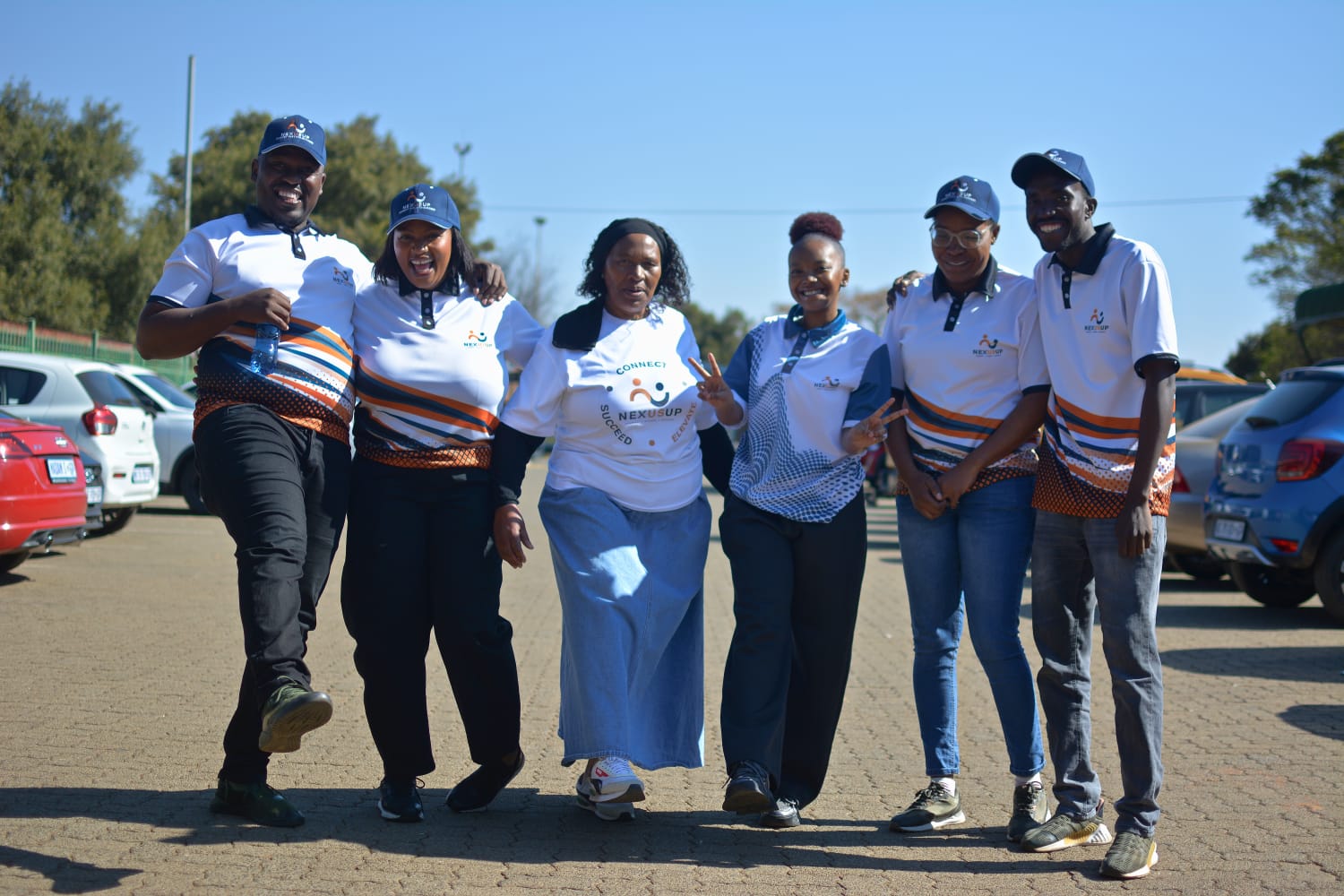 Team at outreach event